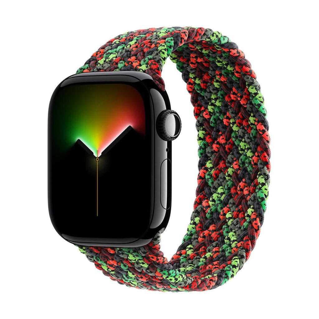 Apple 42mm Black Unity Braided Solo Loop - Unity Connection