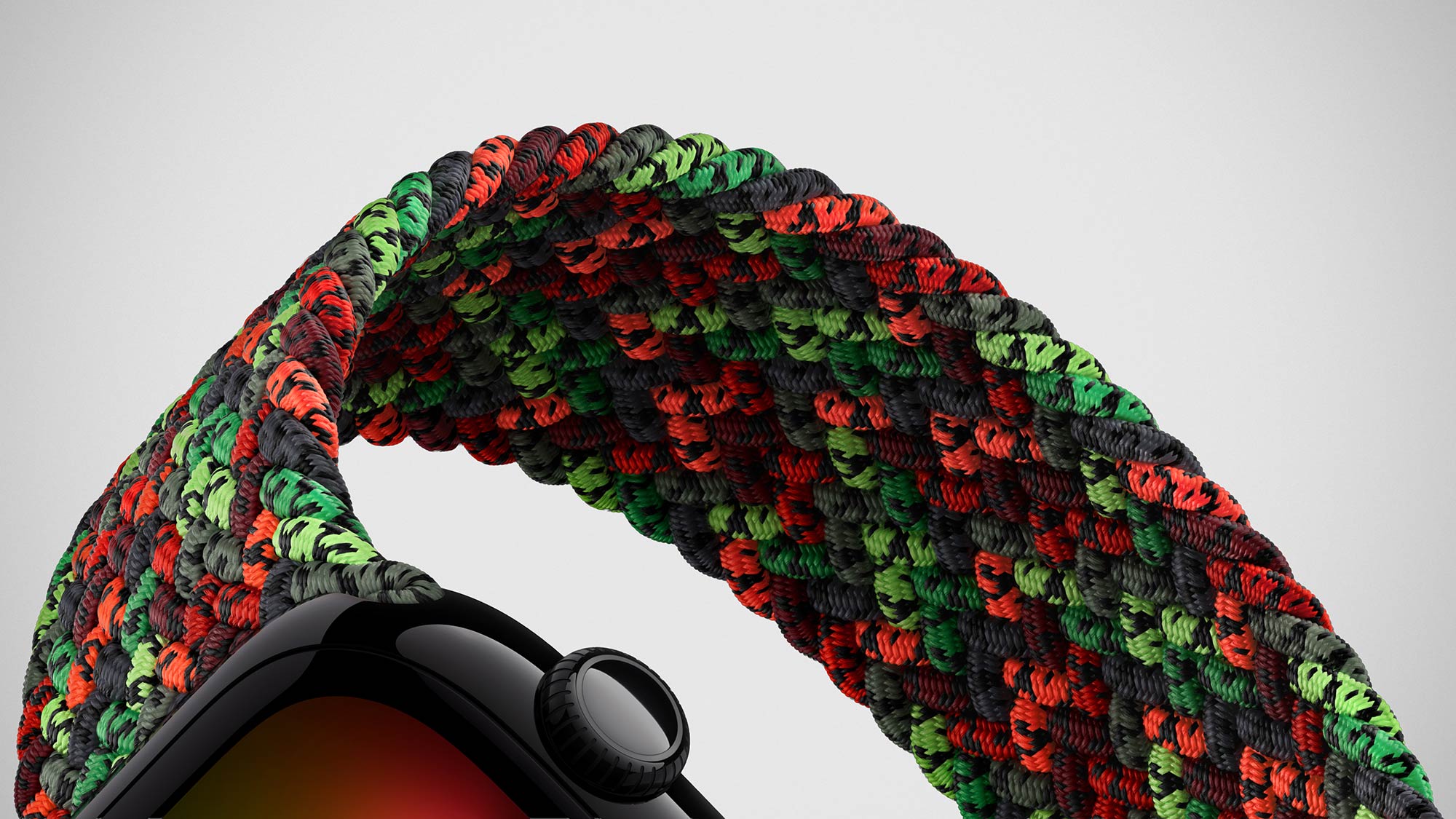 Apple 42mm Black Unity Braided Solo Loop - Unity Connection