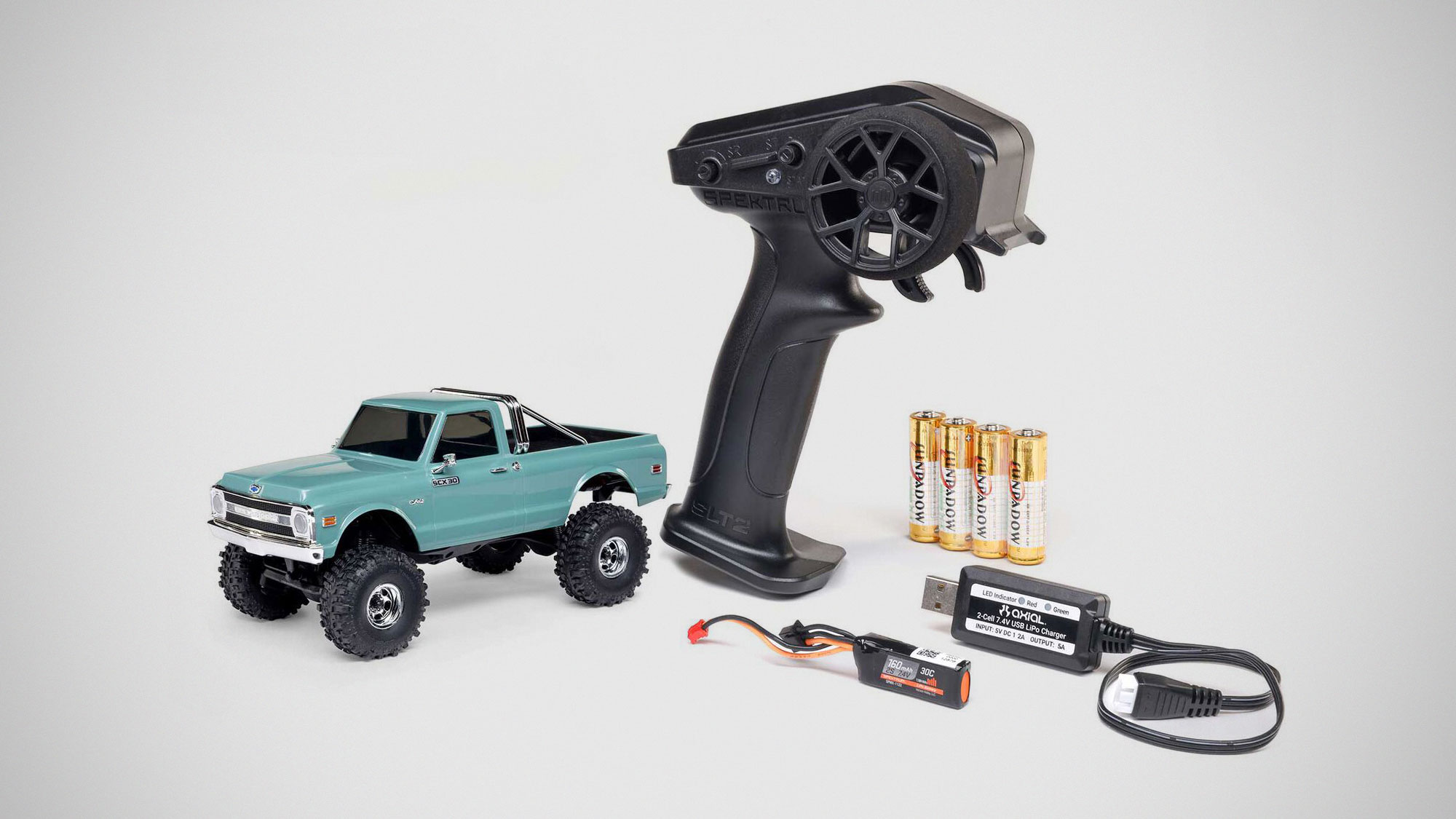 Axial 1/30 SCX30 Chevrolet K10 4X4 Palm-size Rock Crawler