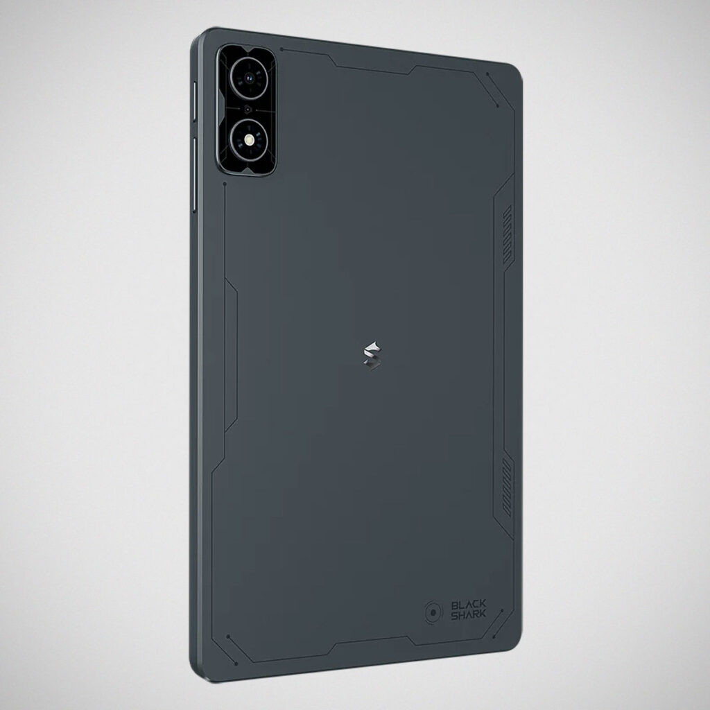 Black Shark Gaming Tablet with 8.8-inch display and futuristic mecha-style rear design