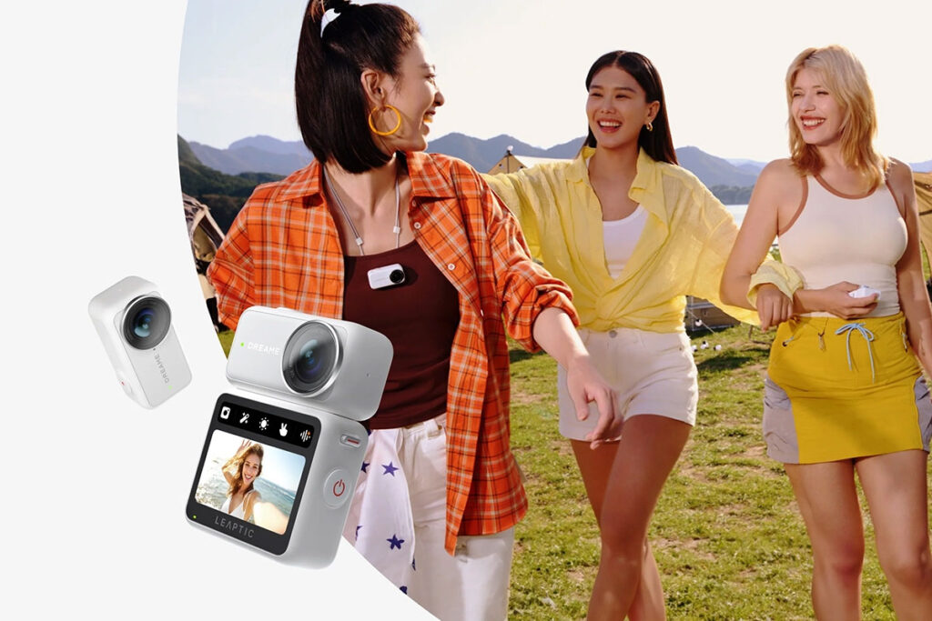 Dreame Leaptic Cube 8K AI Tiny Action Camera