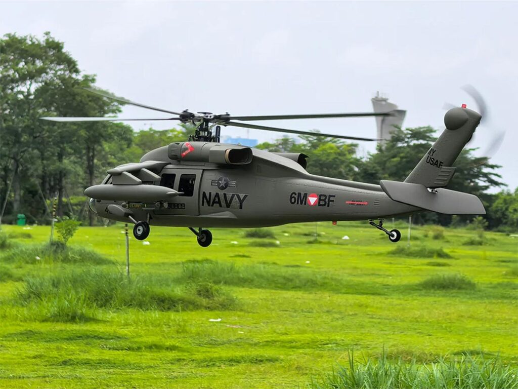 FLISHRC FL500 Black Hawk UH-60 500 RC Helicopter
