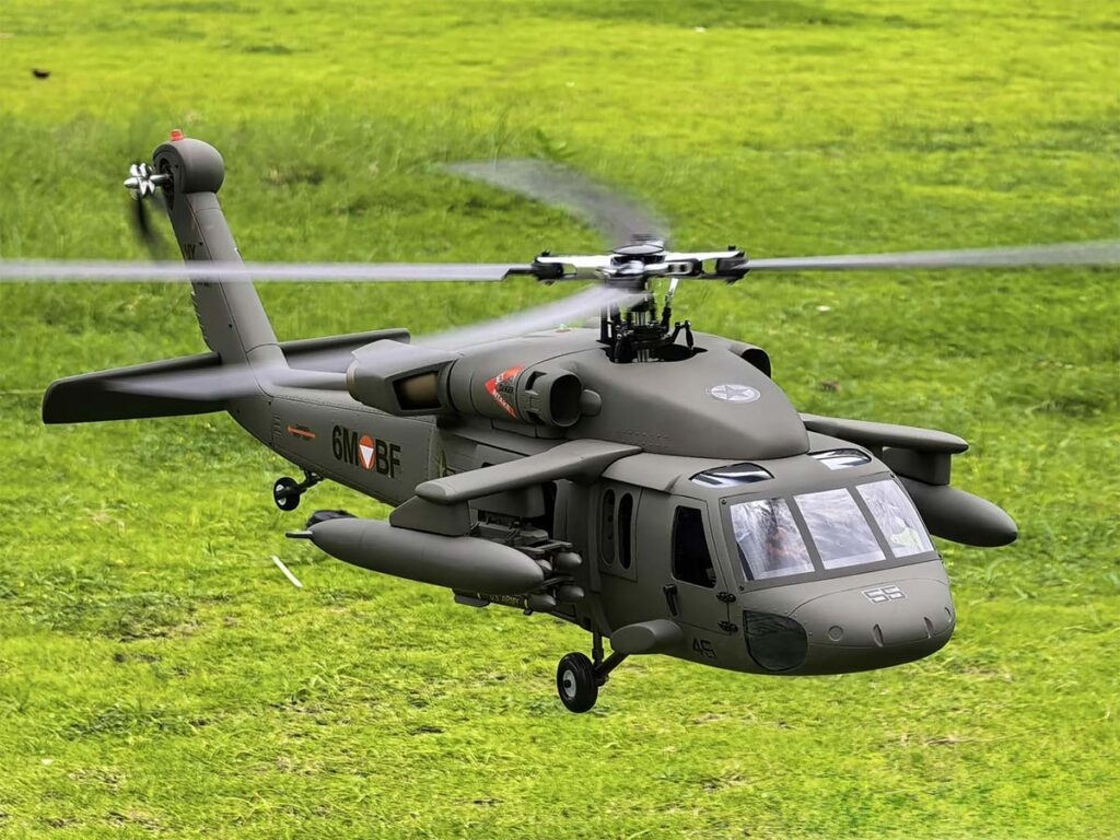 FLISHRC FL500 Black Hawk UH-60 500 RC Helicopter