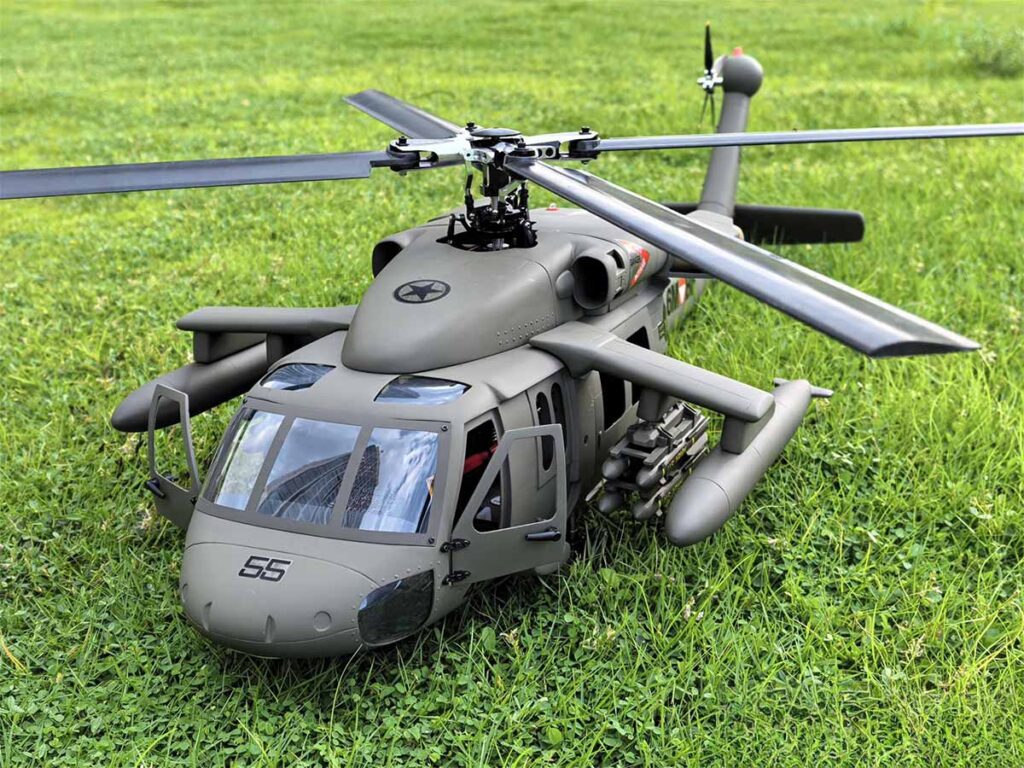 FLISHRC FL500 Black Hawk UH-60 500 RC Helicopter