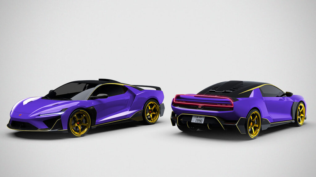 Honda NSX Tribute by Italdesign widebody concept Tokyo Auto Salon 2026