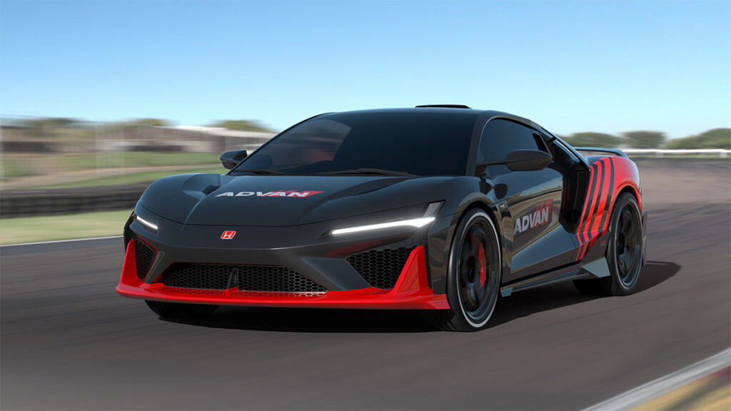 Honda NSX Tribute by Italdesign widebody concept Tokyo Auto Salon 2026