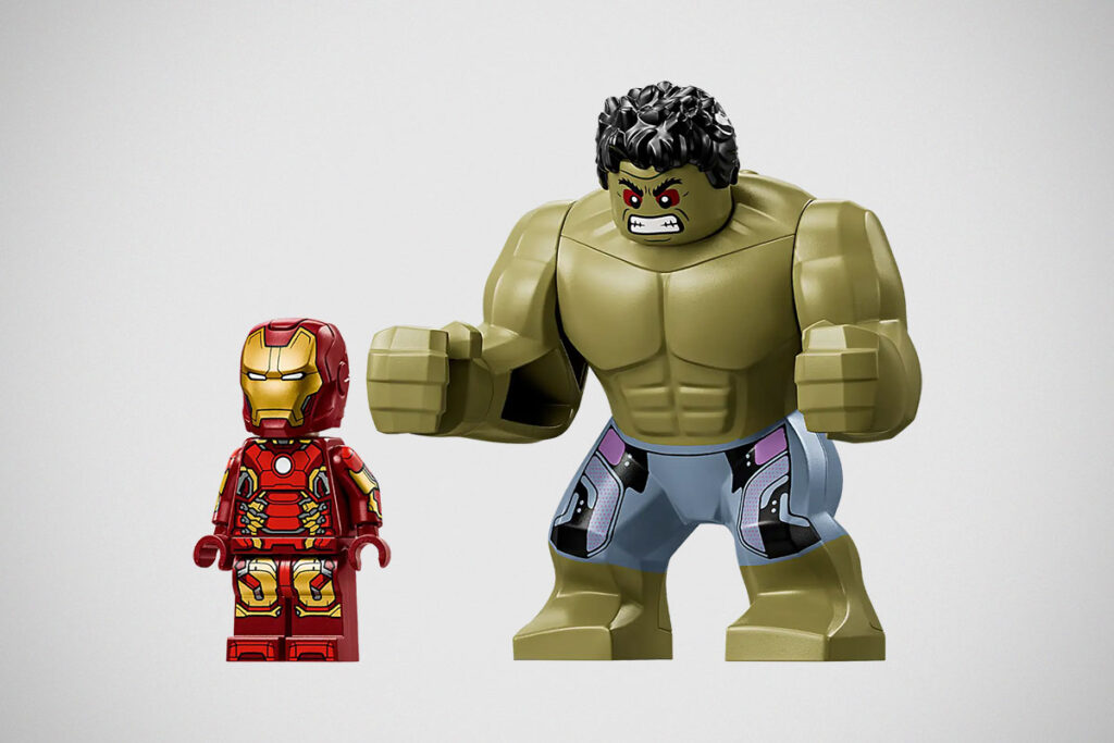 LEGO Marvel Epic Battles Hulkbuster vs. The Hulk 76343 set