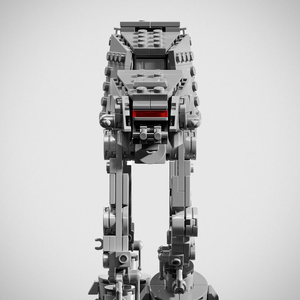 LEGO Star Wars AT-AT 75440 mid-scale display model