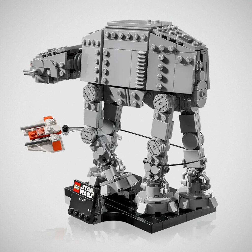 LEGO Star Wars AT-AT 75440 mid-scale display model
