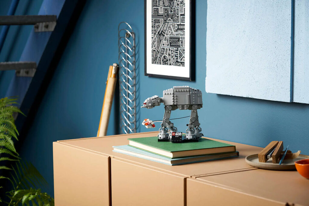 LEGO Star Wars AT-AT 75440 mid-scale display model