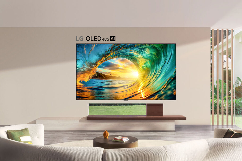 LG OLED evo W6 True Wireless Wallpaper TV