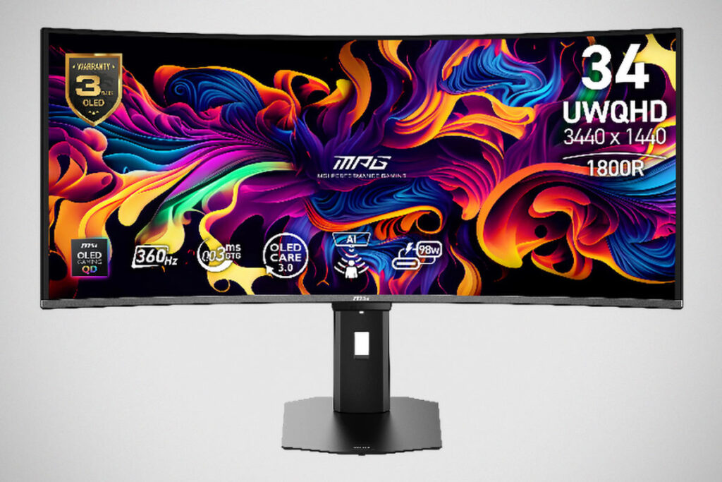 MSI MPG 341CQR QD-OLED X36 Gaming Monitor
