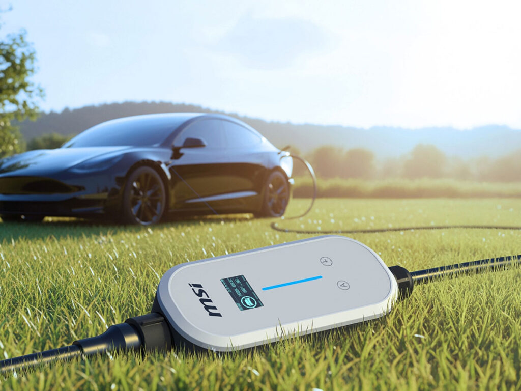 MSI Complete EV Charger Lineup at CES 2026