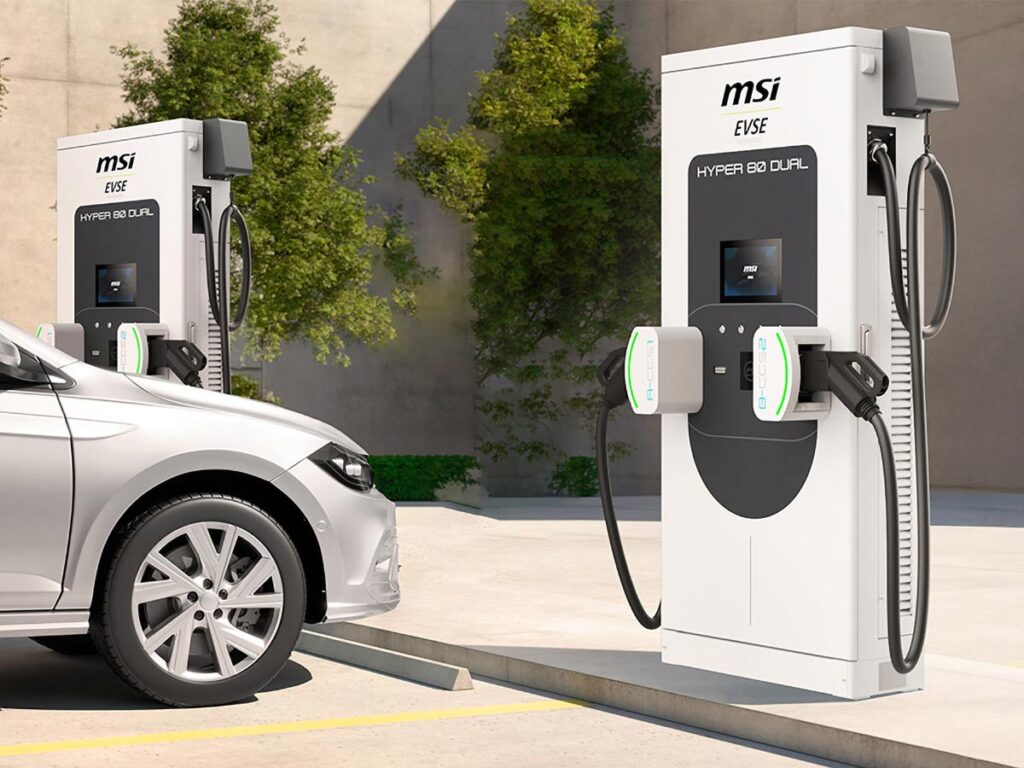 MSI Complete EV Charger Lineup at CES 2026