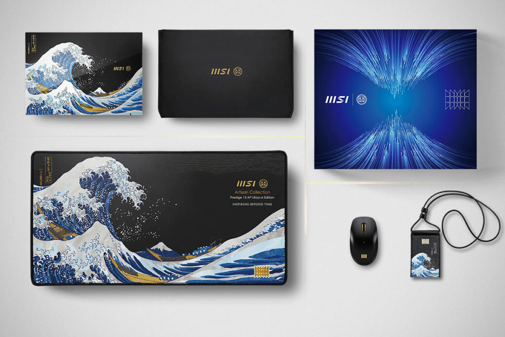 MSI Prestige 13 AI+ Ukiyo-e Edition Laptop