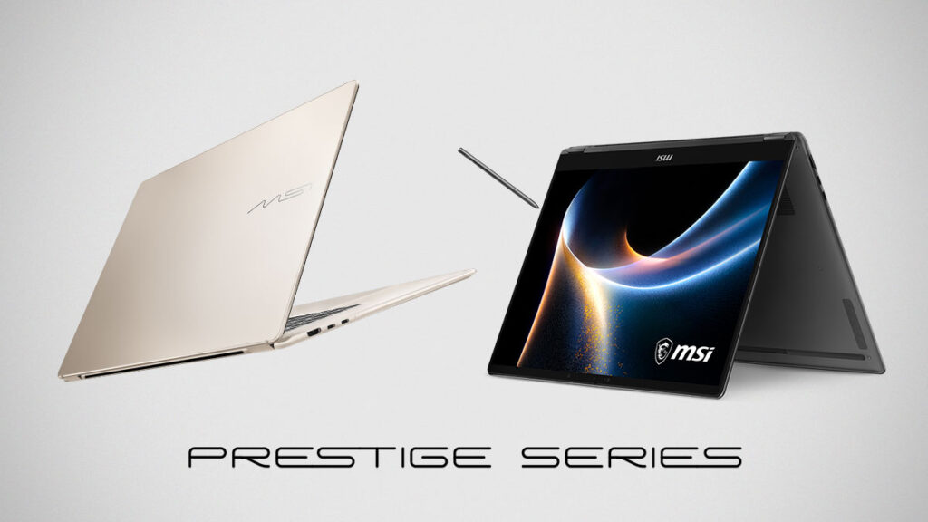 MSI Prestige Series Laptops