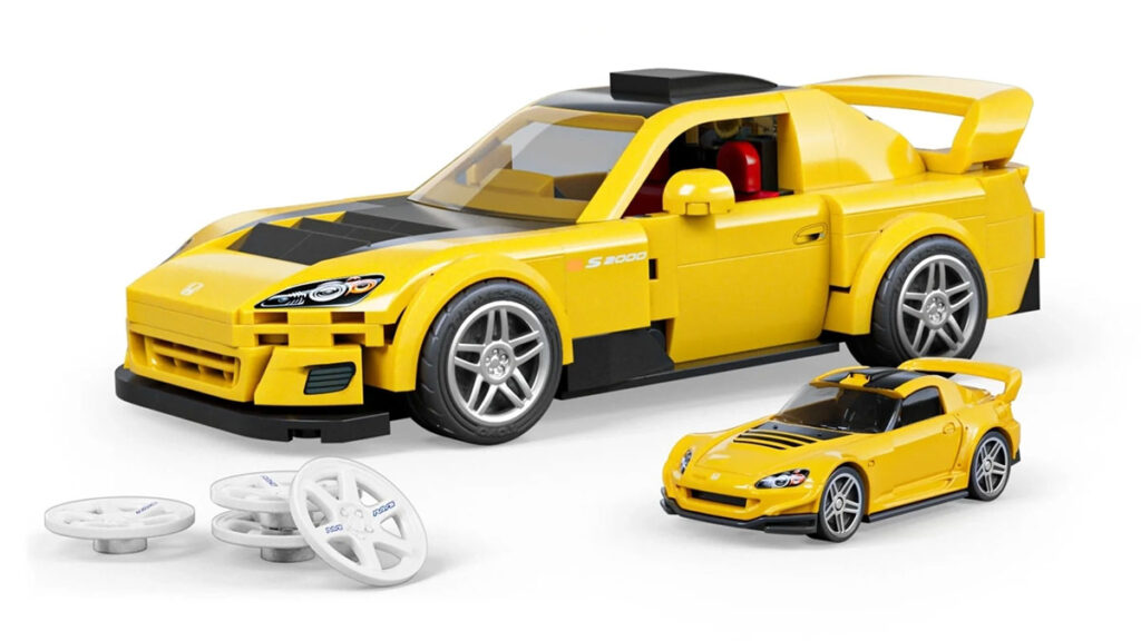 Mattel Brick Shop Hot Wheels ’07 Honda S2000 Building Set