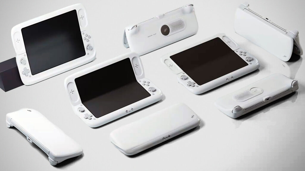 ONEXSUGAR WALLET foldable gaming handheld opened and closed