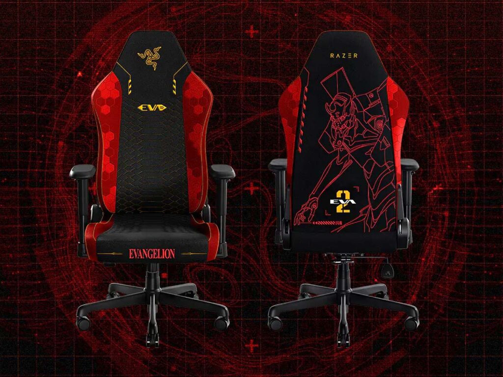 Razer Iskur V2 X Evangelion (EVA-02) Edition