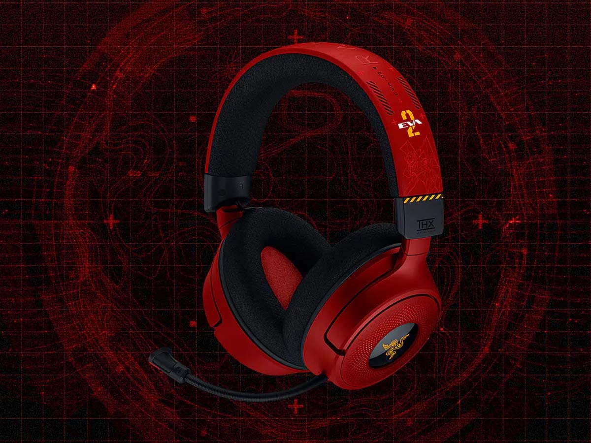 Razer Turns Everything Red With an Evangelion Unit-02 Gaming Gear Drop