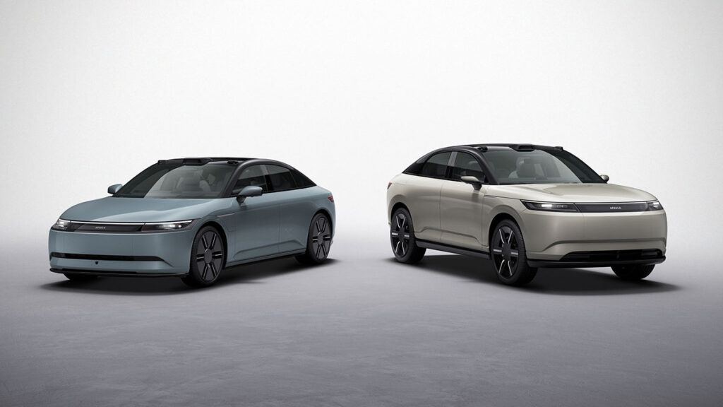 Sony Honda Mobility AFEELA Prototype 2026 with the AFEELA 1