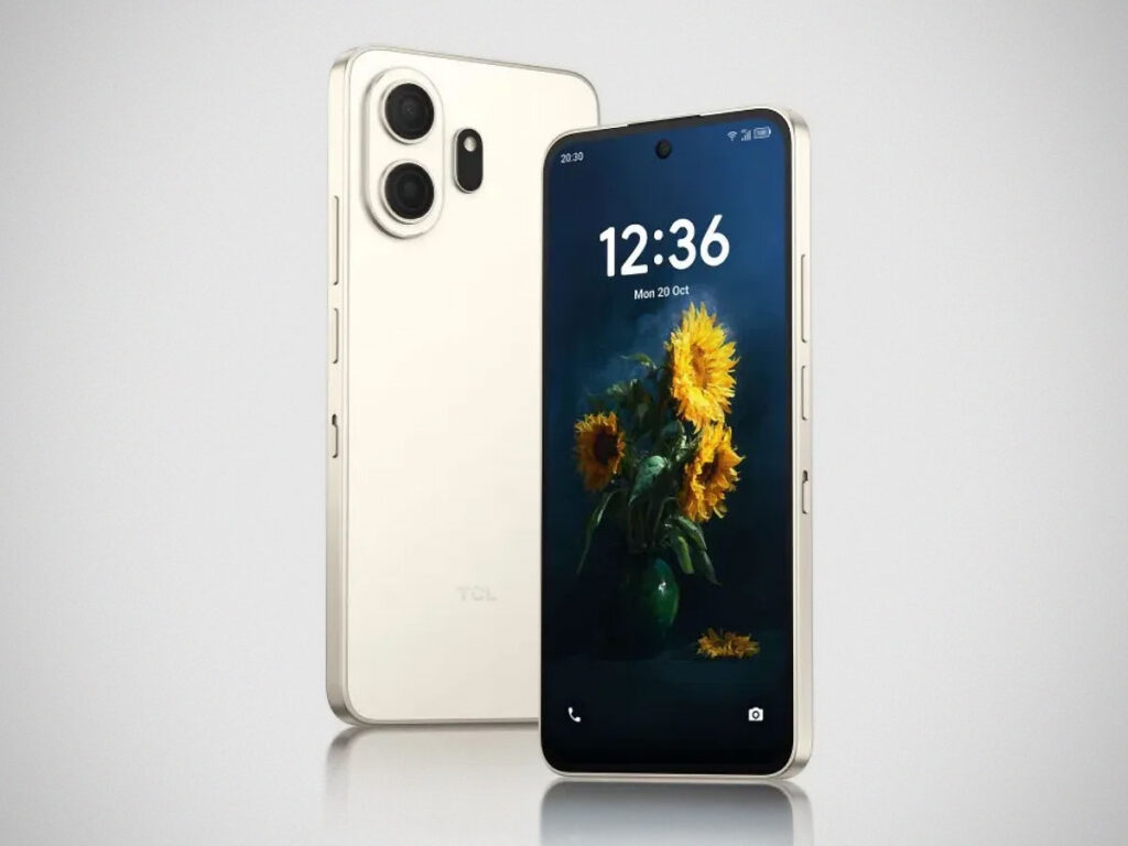 TCL NXTPAPER 70 Pro smartphone showing paper-like NXTPAPER display and dedicated NXTPAPER mode key