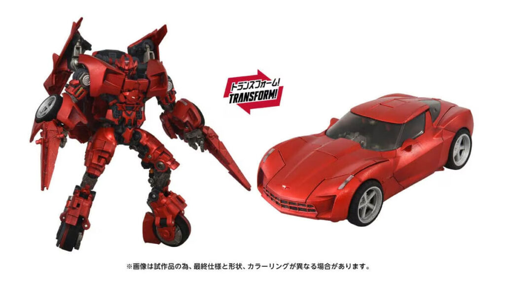 Takara Tomy Transformers Masterpiece Movie Next MPMN-02 Sideswipe G1 Red