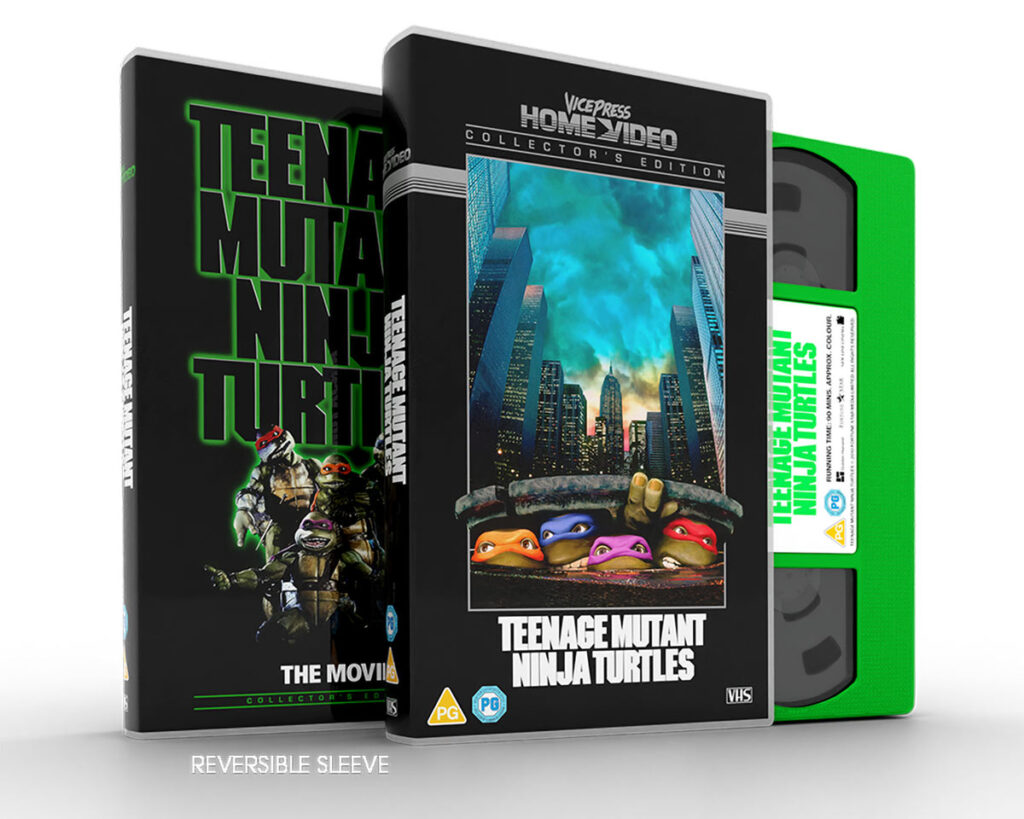 Teenage Mutant Ninja Turtles on VHS and Posters
