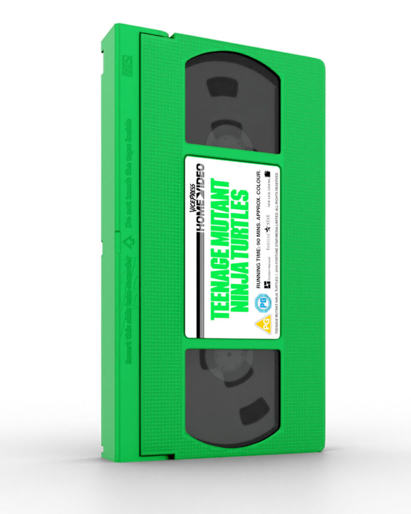 Teenage Mutant Ninja Turtles on VHS and Posters