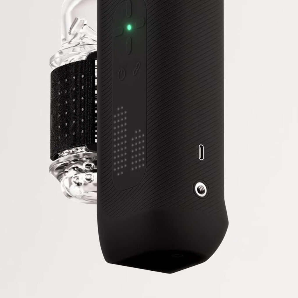 The Handy 2 Pro Male Interactive Stroker with LED interface and interchangeable sleeve system