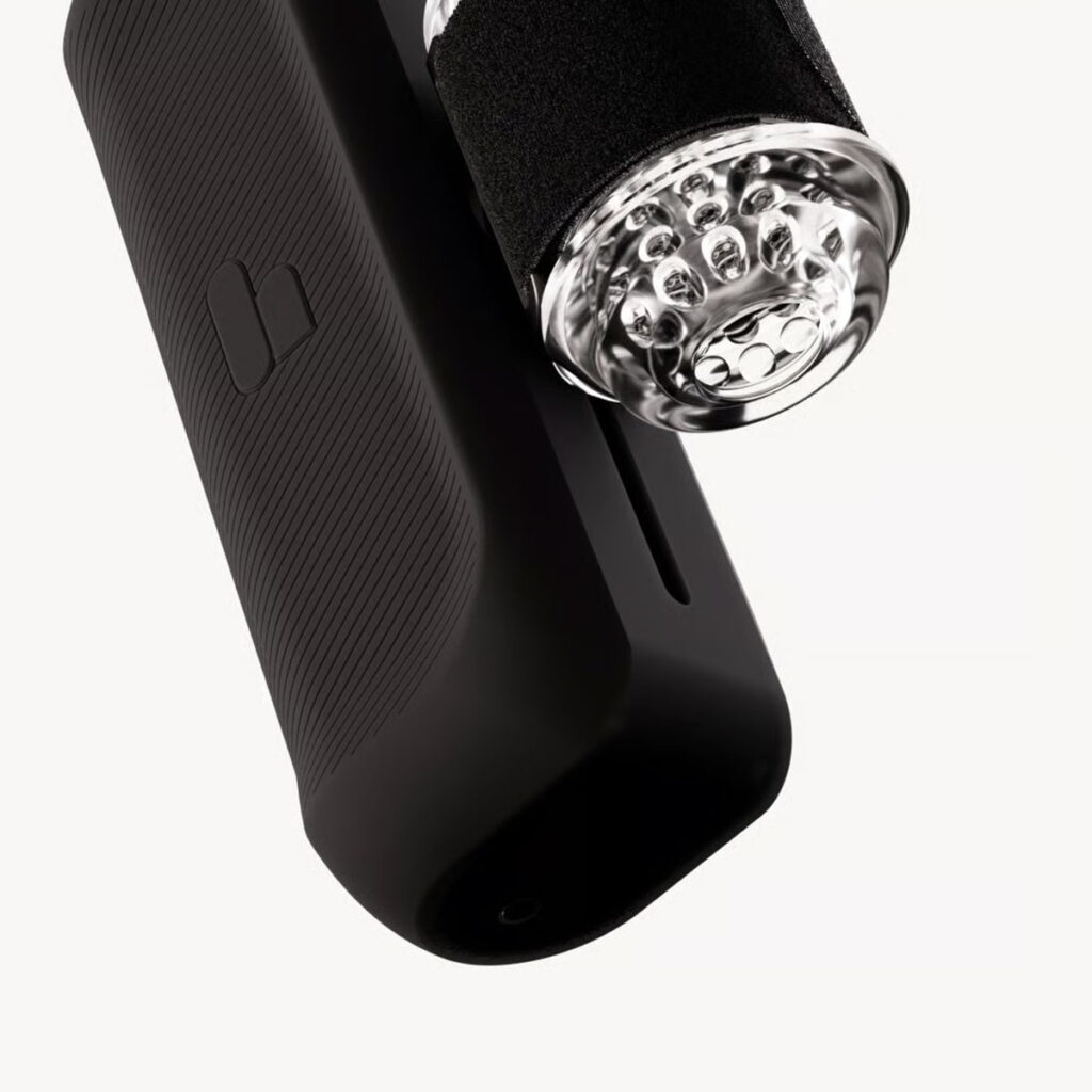 The Handy 2 Pro Male Interactive Stroker with LED interface and interchangeable sleeve system