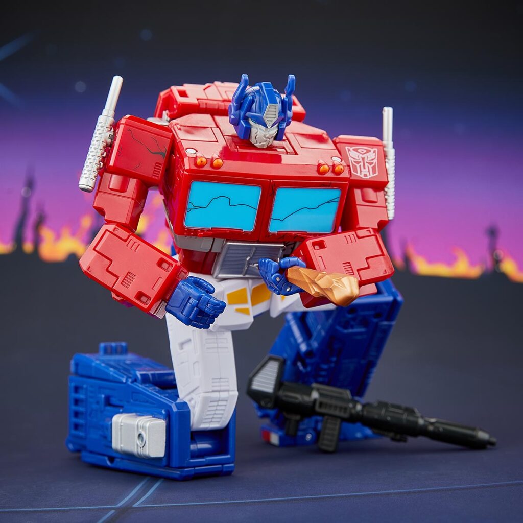 Transformers Studio Series MTMTE Collection The Transformers: The Movie Leader Class Optimus Prime