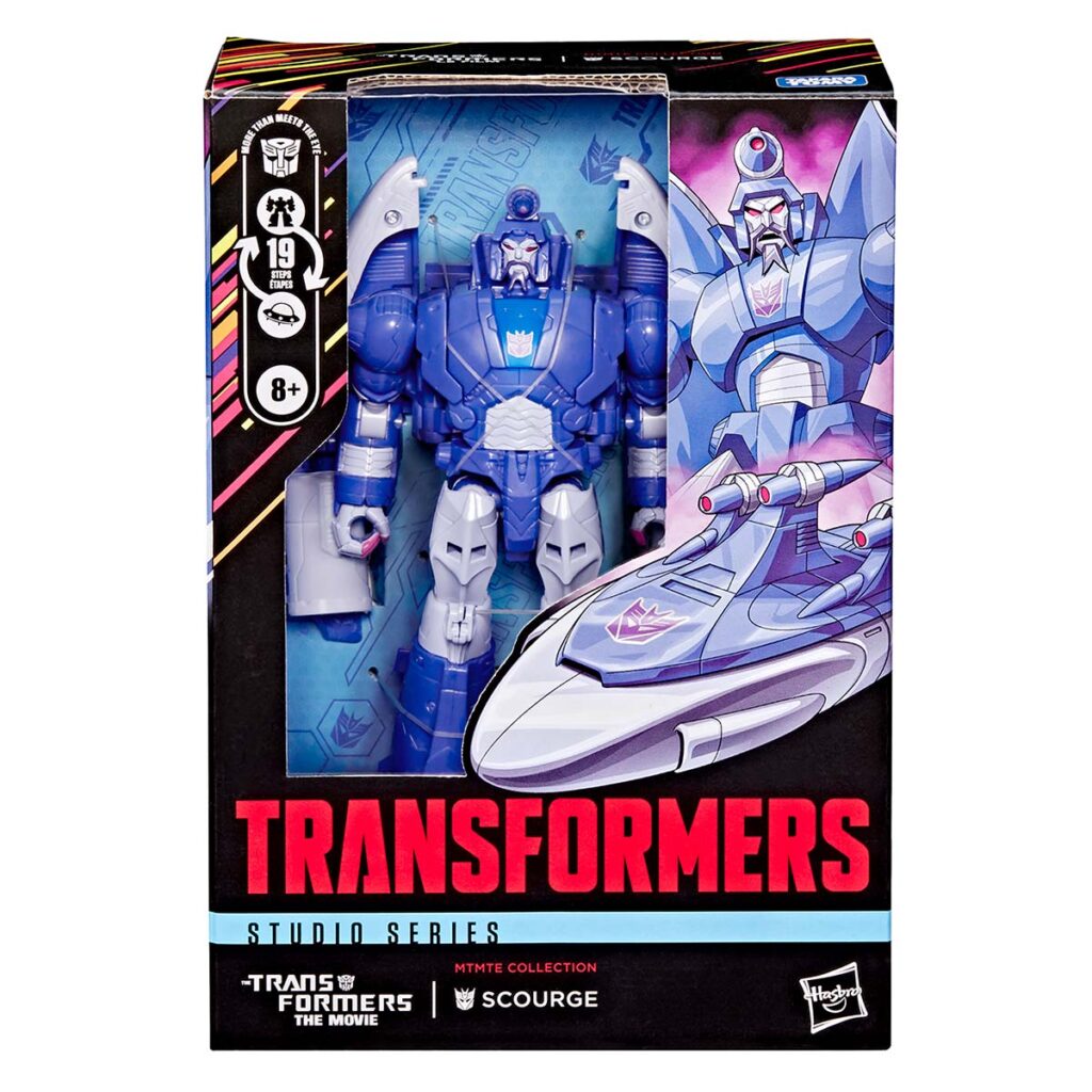 Transformers Studio Series MTMTE Collection The Transformers: The Movie Voyager Class Scourge