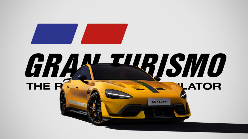 Xiaomi SU7 Ultra in Gran Turismo 7 Video Game