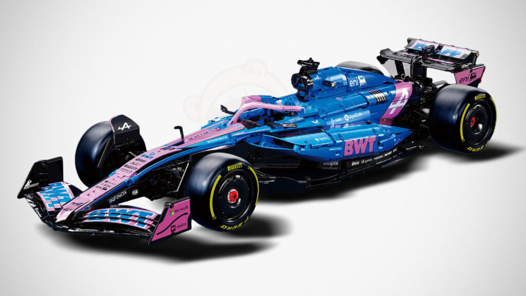 CaDA 1:8 Alpine A525 Formula 1 Race Car Building Set