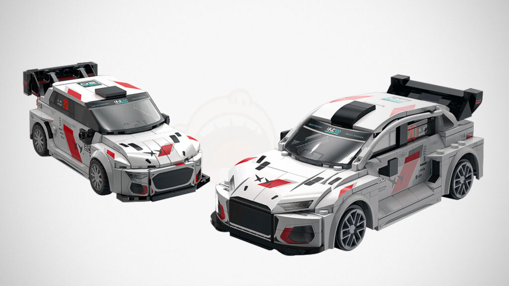 CaDA x Pegasus 3 Rally Car Building Sets Teased