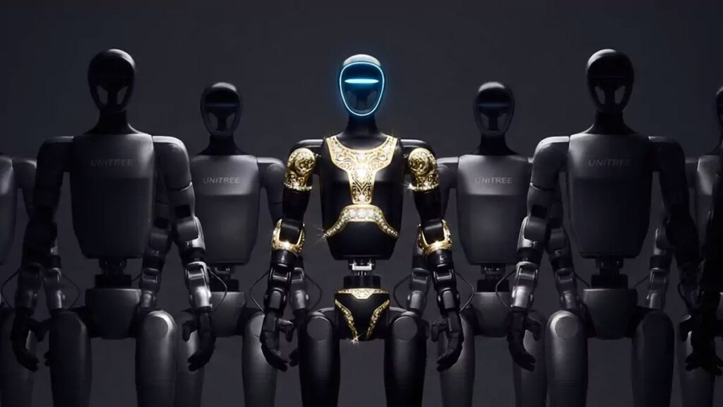 Caviar Custom Robot Unitree G1 Aladdin