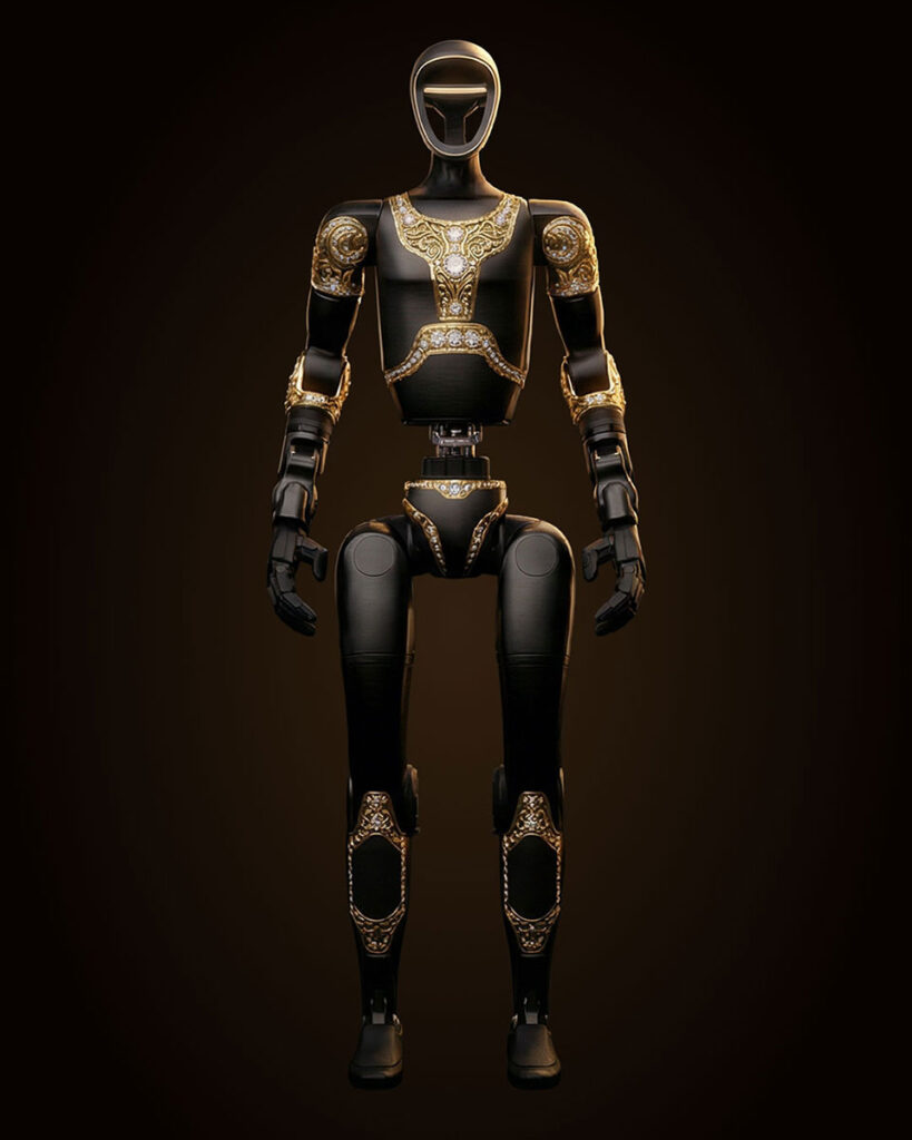 Caviar Custom Robot Unitree G1 Aladdin