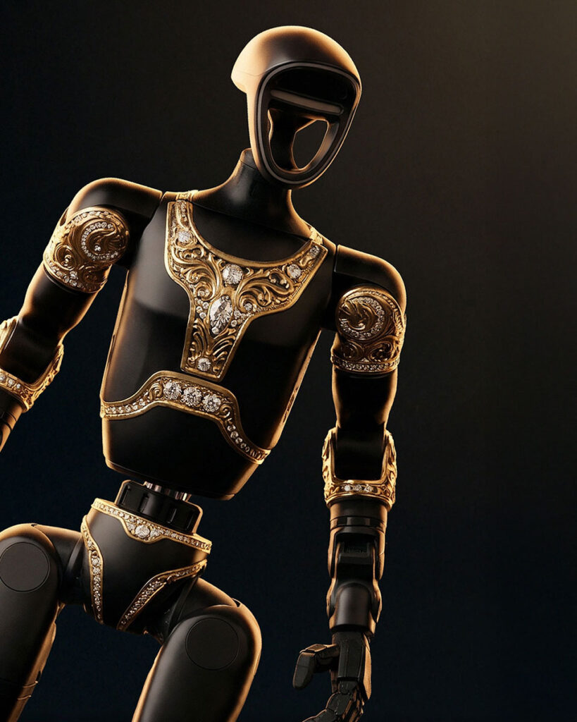 Caviar Custom Robot Unitree G1 Aladdin