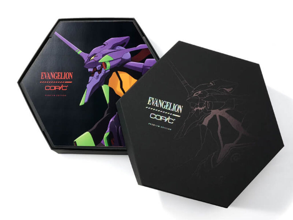 Evangelion X Copic Copic Sketch 6-piece Set
