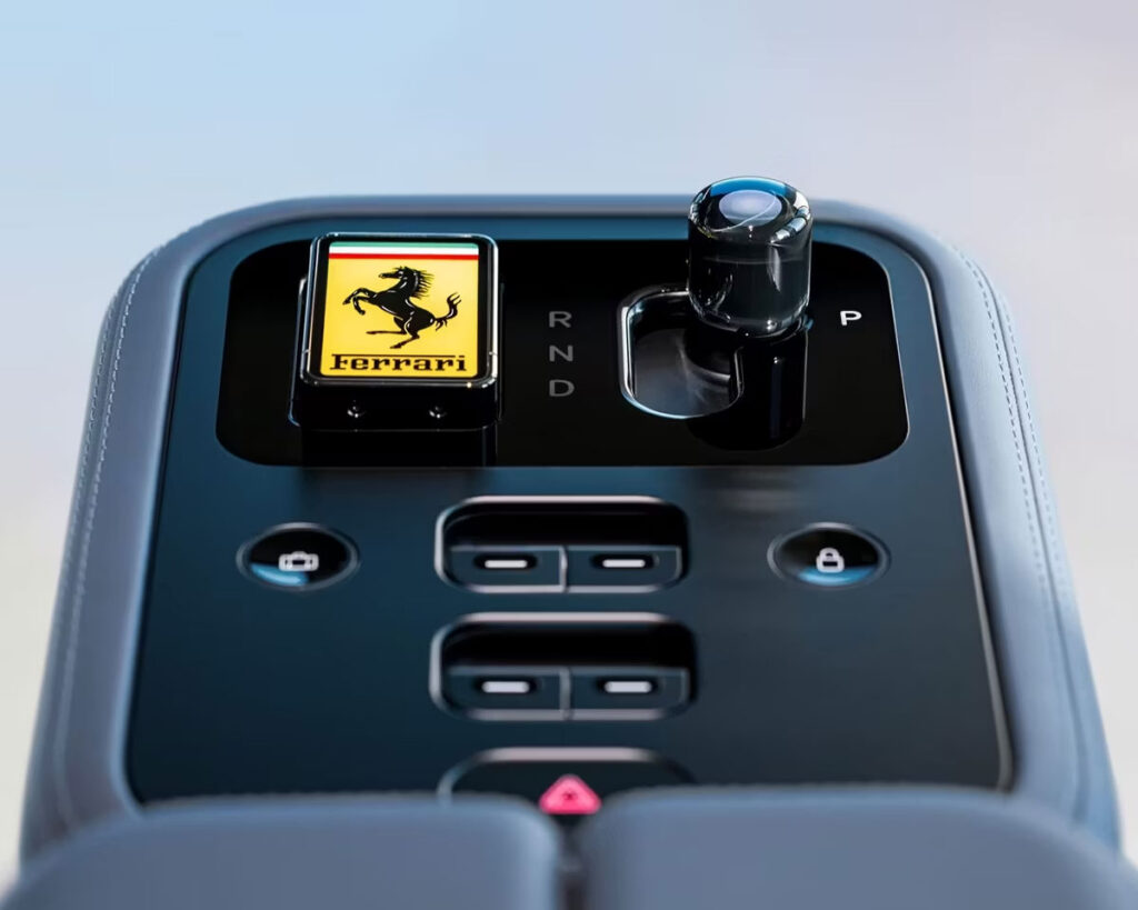 Ferrari Luce Electric Vehicle’s Interior Revealed