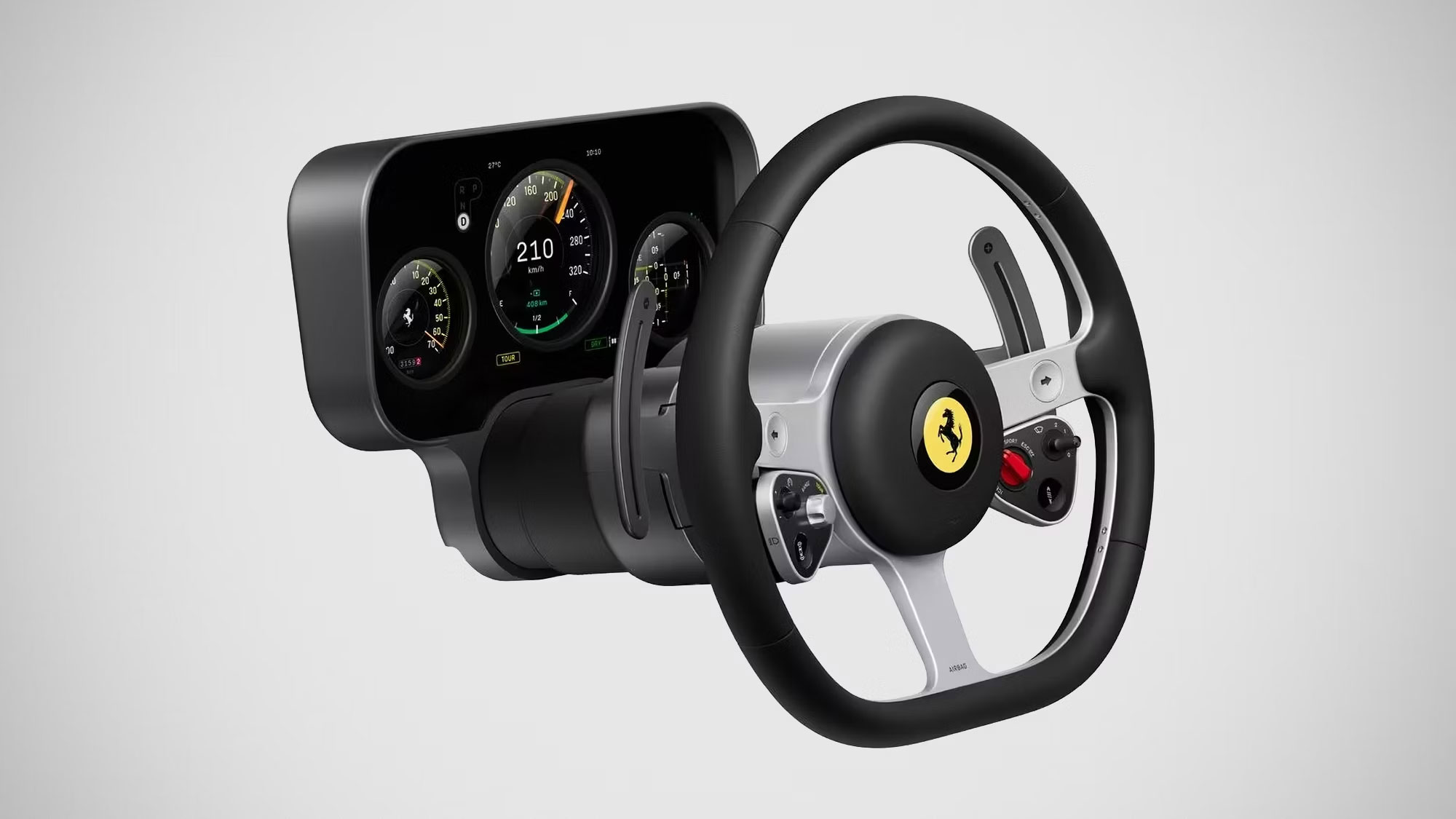Ferrari Luce Electric Vehicle’s Interior Revealed