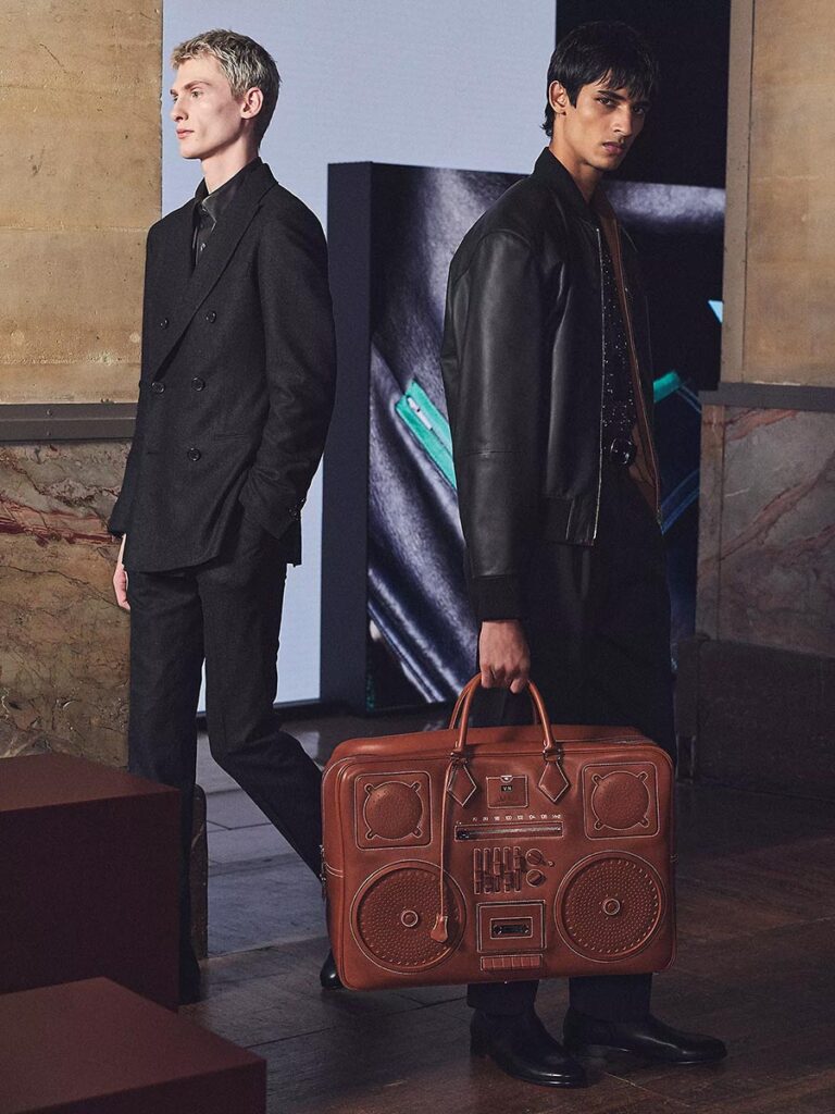 Hermes Plume Fourre-Tout On Radio Bag