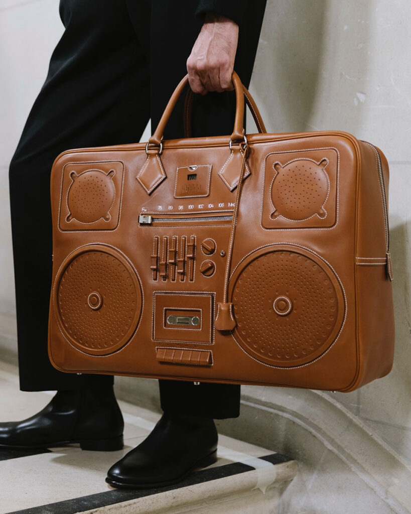 Hermes Plume Fourre-Tout On Radio Bag