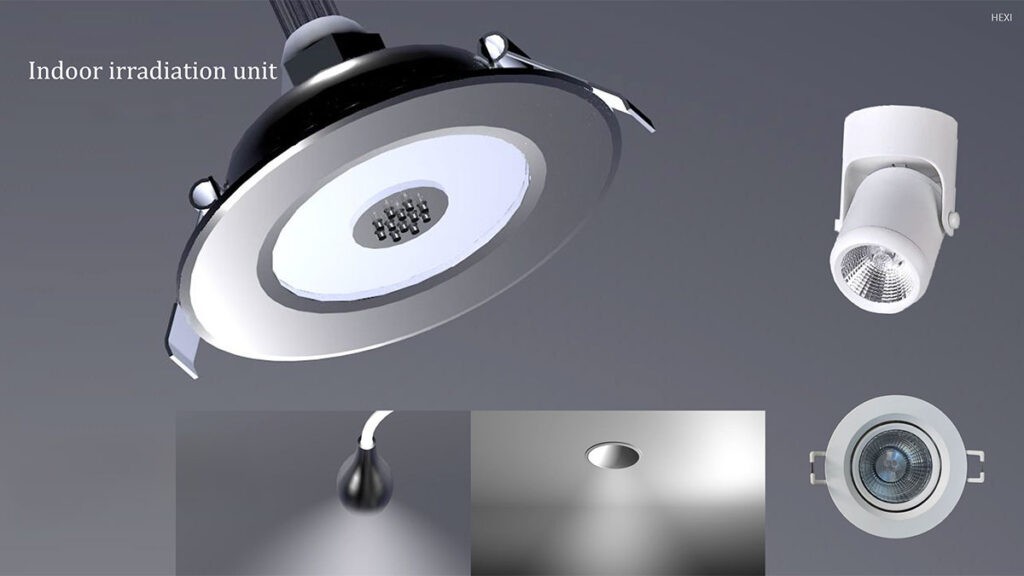 Hexi Smart Sunlight Fiber Optic Redirection System