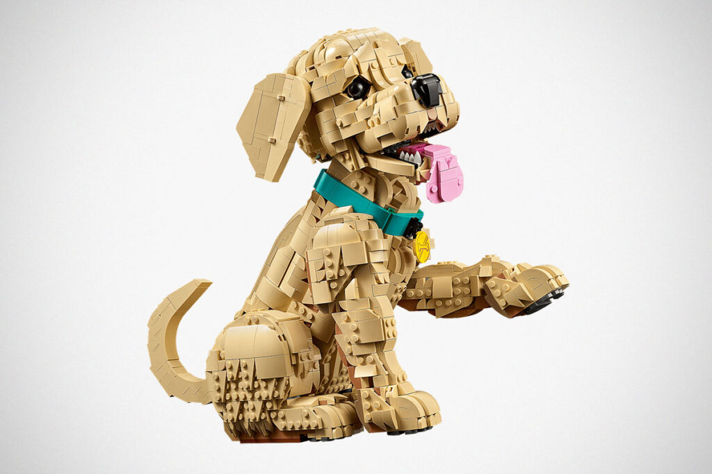 LEGO Icons Golden Retriever Puppy 11384