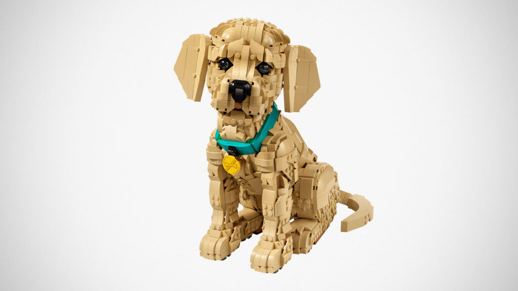 LEGO Icons Golden Retriever Puppy 11384