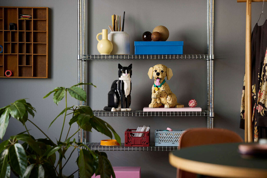 LEGO Icons Golden Retriever Puppy 11384