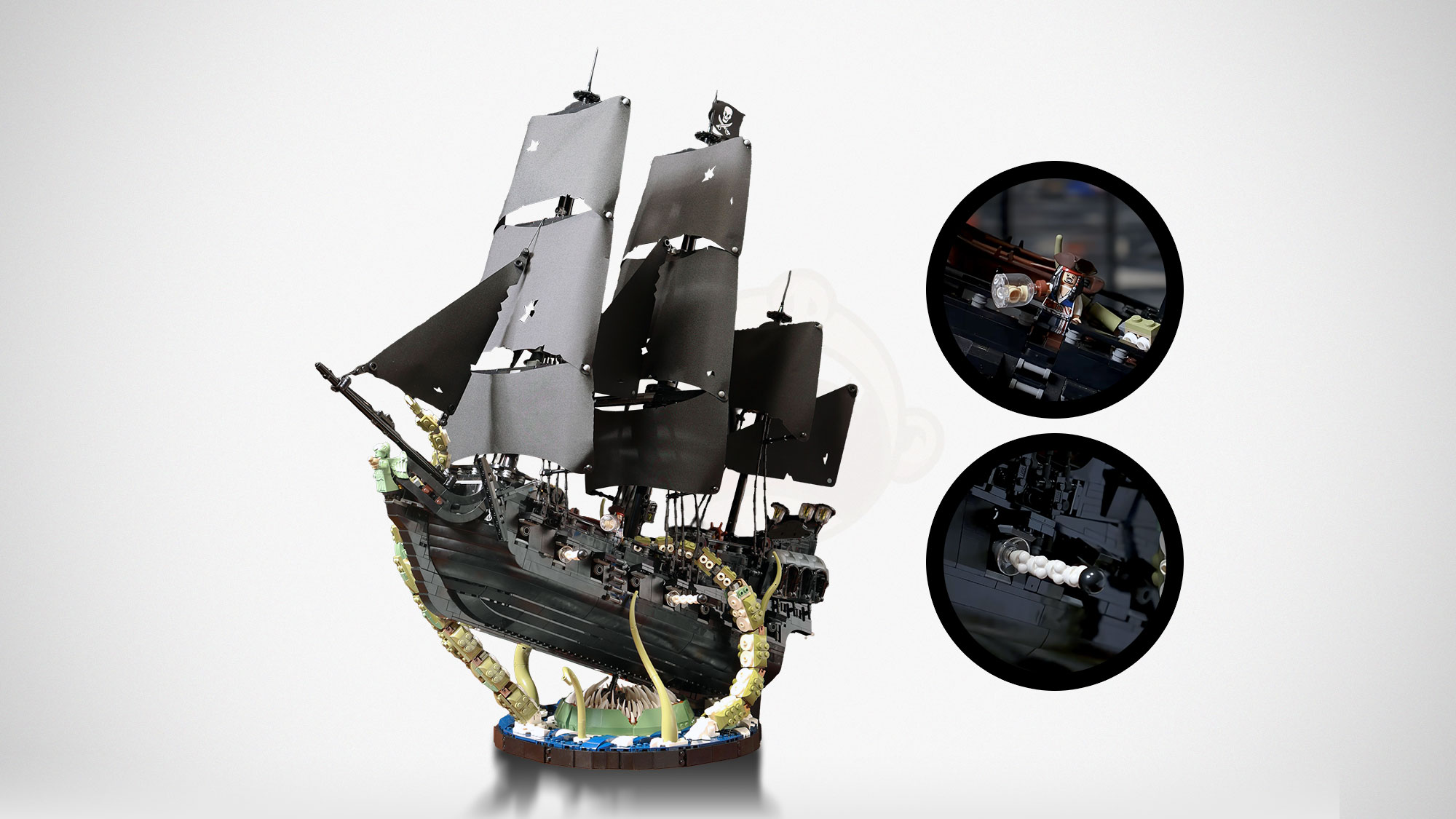 LEGO MOC Kraken Display Base by hachiroku24