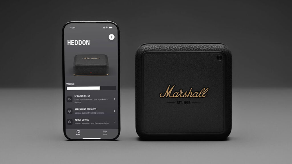 Marshall Heddon Music Streaming Hub